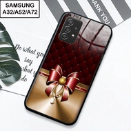 Softcase Glass Kaca  Samsung A32 A52 A52S A72 - J104 - Casing Hp - Pelindung hp Samsung A32 A52 A52S A72 - Case Handphone - Pelindung Handphone
