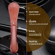 กระเป๋าถือเหรียญหนังวัวชั้นดีแบบพับได้สำหรับผู้หญิง กระเป๋าสตางค์เก็บเหรียญสำหรับใช้ในชีวิตประจำวัน 