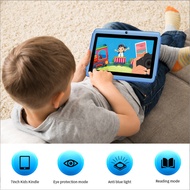 Retractable Stand Multilingual Anti-Drop Design Portable Handle Kids Tablet (7 Inch)