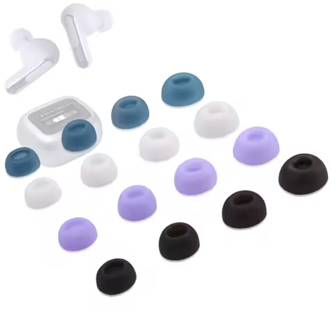 6Pcs Silicone Ear Tips for JBL LIVE BEAM 3 Earbuds Eartips for JBL TOUR PRO 2 TWS Tips LIVE BUDS 3 C