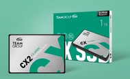 SSD TEAM GROUP CX2 256GB 512GB 1TB 2TB SATA รับประกัน 3 ปี