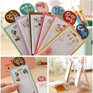 Cute Sticky Note Stand Sticky Note Memo Paper memo sticky pad foldable stand