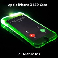 Apple IPhone X LED Light Phone Case Anti Drop Protect Bumper Case