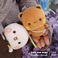 One Two Cloth Stretch Super Soft Plush Pendant 10cm Doll Toy Cute Bag Hanging Genuine Version