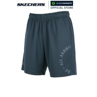 SKECHERS Green กางเกงลำลองขาสั้นเด็กผู้ชาย