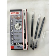 GEL PEN Kenko KE-303 GEL PEN/ GEL PEN/ Jumbo Triangular Gel Pen Ballpoint Pen Ink Pen