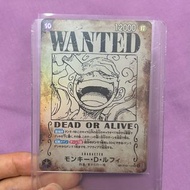 One piece card game OP09 路飛尼卡Wantes sec sp