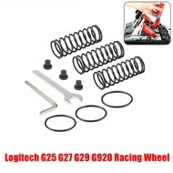 Car Brake Pedal Spring Kit Clutch Accelerator Spring Accessories Fit for Logitech G25 G27 G29 G920 R
