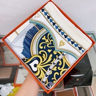 全新未使用 Hermes scarf 90cm 方型絲巾/真絲披肩 白馬