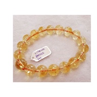 GELANG BATU CITRINE ASLI