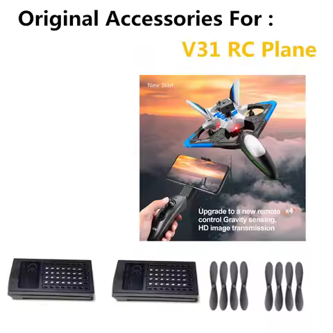 4DRC V31 Drone Battery 3.7V 1000mAh 4DRC V31 Propeller Blade 4D-V31 Drone Spare Parts V31 Drone Acce