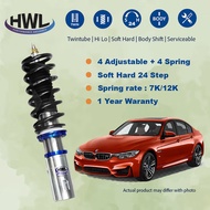 BMW 3 SERIES E36 E 46 E90 F30 HWL MT1-BS Fully Adjustable