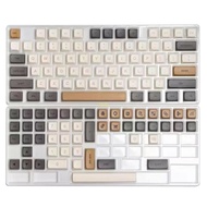 BT 125Keys Set XDA Profile Custom Original Shimmer Keycaps PBT Dye Sublimation Keycaps for 61 64 68 