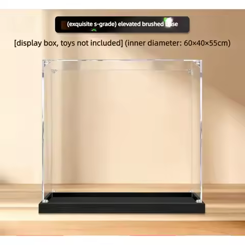 Acrylic Display Case For Lego 72153 Building Set, Dustproof Clear Collectible Model Storage Showcase