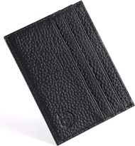 Credit Card Holder Wallet, RFID Blocking Leather Ultra Slim Wallet, Thin Minimalist Credit Card Case