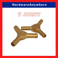 Brass Y joint / Y brass hose connection ( 5/16'' & 3/8'' size )
