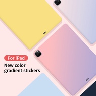 Suitable for 2022 IPad Pro4 11 inch ipad pro 6 12.9 ipad air 4/5 10.9 Ipad Sticker Waterproof Gradie