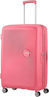 Soundbox Spinner S Expandable Hand Luggage, Sun Kissed Coral, 77 x 51.5 x 29.5 cm, Soundbox
