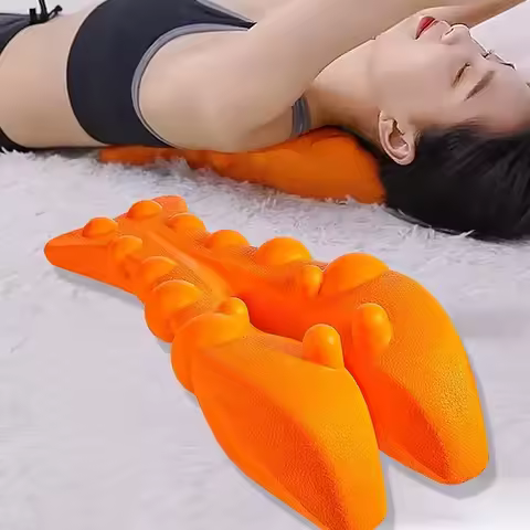 Cervical Traction Device Neck Stretcher Massager for Neck Shoulder Stretcher Trigger Point Massager 