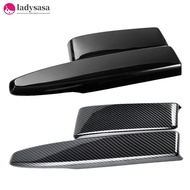 Ladysasa 2Pcs/set Car Center Console Lid Armrest Box Trim Protective Cover For Mercedes Benz C E GLK