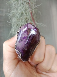舒俱徠手工銀戒純銀戒指 ~ **航向未來** ~ Sugilite Silver Ring
