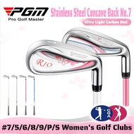 PGM TIG038 Women's Golf Club 7 Iron Single Stainless Steel Head Golf Practice Stick #7/5/6/8/9/P/S L