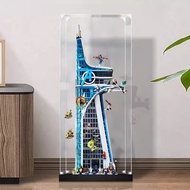 Acrylic Display Case for LEGO 76269 Avengers Tower Dustproof Showcase Box Collectible Minifigures