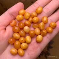 Old Wax Loose Beads Barrel Beads Jujube Beads Natural Wax Reflux Beads Amber Beads Rich Accessories 