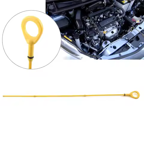 527mm Yellow Car Engine Oil Dipstick Replacement Accessories For Toyota Yaris 1.3L 2003 2004 2005 15