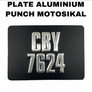 PLATE BESI KETUK MOTOR / PLATE ALUMINIUM PUNCH / PLATE PRESS / PLATE BESI / PLATE TIN / EMBOSSING PL