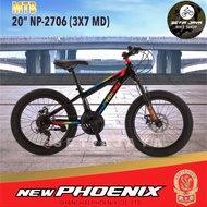 [KHUSUS GOJEK/GRAB] Sepeda Gunung MTB 26 Inch PHOENIX NP-2706 New