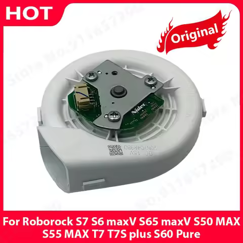 Original Ventilator Fan Motor Parts for Roborock S7 S6 MaxV S65 MaxV S50 MAX S55 MAX T7 T7S Plus S60