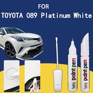FOR TOYOTA 089 Platinum White Easy to Use Scratch Repair Pen for Touch Up Painting