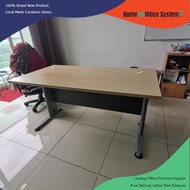 4 Feet Rectangular Shape Office Table With J Metal Leg - Home & Office System - V-T Series