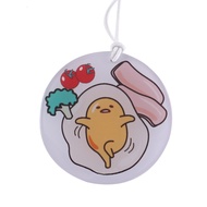 Sanrio-Gudetama Compatible with EZ-link machine Singapore Transportation Charm/Card Round（Expiry Date:Aug-2029）