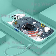 เหมาะสำหรับนักบินอวกาศดวงจันทร์ของ Redmi Note 9S โทรศัพท์มือถือกรณีป้องกัน