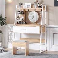 Computer table Dressing bedroom, modern small table, multi-functional simple economic storage cabine