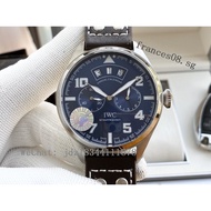 IWC Dafei series automatic mechanical men's watch imported Italian leather strap 46mmx13mm