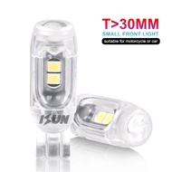 ISUN LED Lamp T10 Projector W5W Resin 5 SMD 3030 City Light DC12V/1W