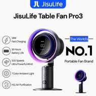 JisuLife Bladeless Portable Table Fan Pro3 | Bladeless Table Fan & Air Purifier | Non-leaf桌面风扇 rumah