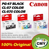 Canon PG-47 Black Canon CL-57 Color Canon CL-57s Color - PG47 PG 47 CL57 CL 57 CL57s CL 57s - E410 E