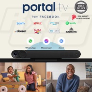 Facebook Meta Portal TV Webcam web camera Smart Video Calling on Your TV with Alexa messenger netfli