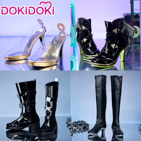 Phrolova Mornye Lynae Rover Aemeath Galbrena Hiyuki Cosplay Shoes Game Wuthering Waves DokiDoki Cosp
