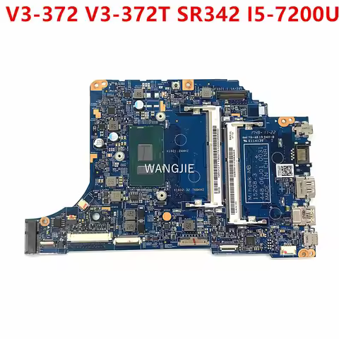 For Acer Aspire V3-372 V3-372T Laptop Motherboard NBVG7110027 NBVG7110018 NBVG7110028 15208-3 SR342