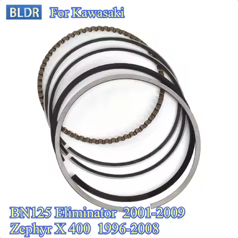 55mm 400cc Motorcycle Engine Piston Rings Kit For Kawasaki ZR400 ZR 400 Zephyr 400 X 400X