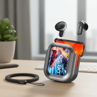 HTC NE20 AI-Powered Bluetooth 6.0 Earbuds with Live Translation, Smart LED Display, HiFi Audio & Act