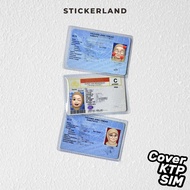Hijab Emoji Character KTP SIM Identity Card Protective Cover - Plastic Card Protective Cover