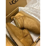 Ugg Classic Ultra Mini Sheepskin Warm Anti slip Casual Ankle Long Snow Boots for Men and Women Chest