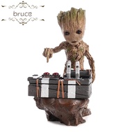 BRUCE1 Groote Doll Model Toy Figures Action Figures Guardian of The Galaxy Gifts for Kid Groot Figure