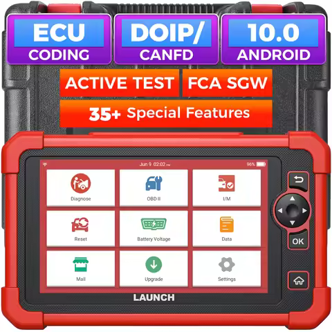 LAUNCH X431 CRP919X OBD2 Scanner Professional Automotive Scanner Launch Diagnostic Tools ECU Coding 